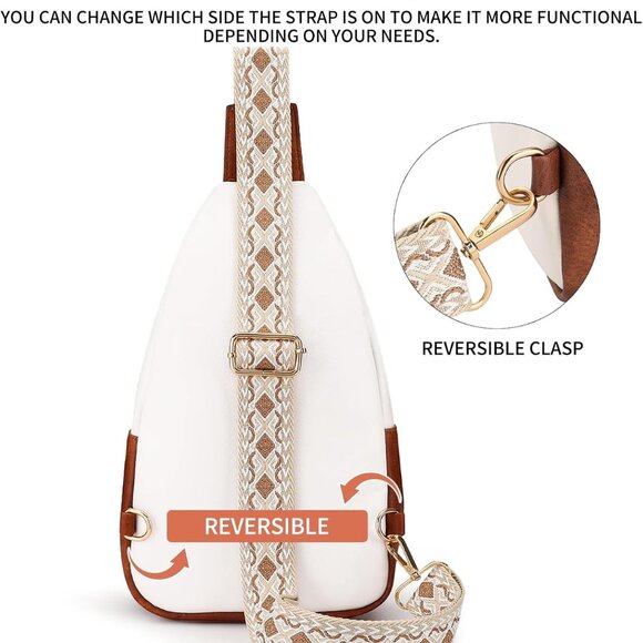 Versatile Leather Crossbody Fanny Pack - Stylish & Lightweight for Any Occasion - Picture 5 of 6